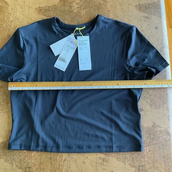 H&M Move Black Crop Top - Picture 3 of 5